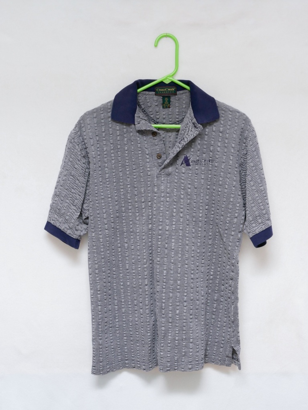 Vintage Blue Cross Creek Classics Men's polo shirt - Size M, Like new